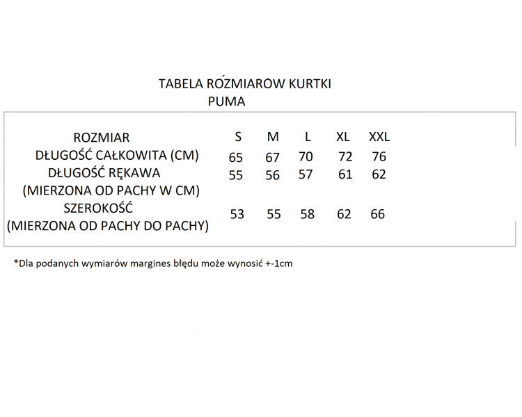 Kurtka Męska Puma 851621-06