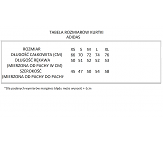 Kurtka Damska Adidas GH4590