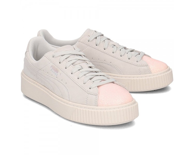 PUMA SUEDE PLATFORM GLAM JR 364921-06