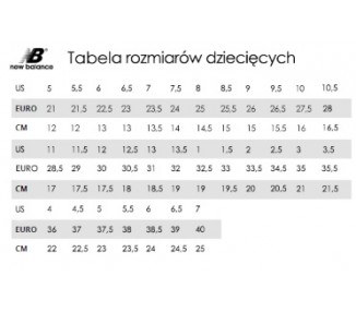 Buty Dziecięce New Balance KV996C1Y