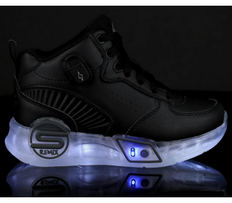 Buty Skechers S-Lights 400620L-BLK