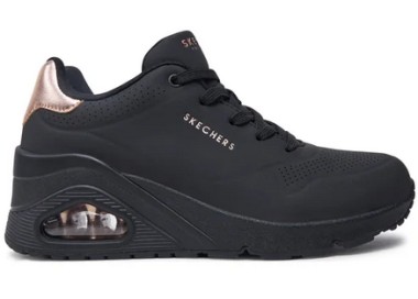 Buty damskie Skechers UNO Wedge 177520-BBK