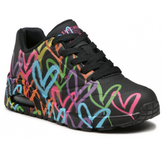 Buty damskie Skechers Lights 177981-BKMT