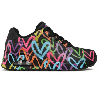 Buty damskie Skechers Lights 177981-BKMT