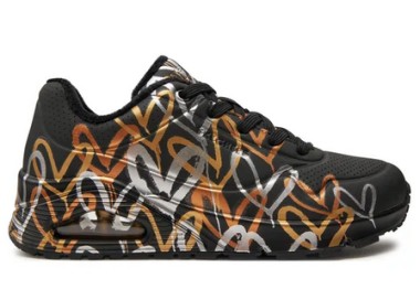 Buty damskie Skechers UNO 155523-BKGD