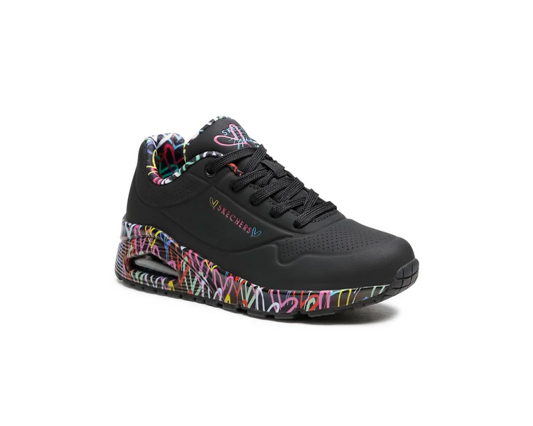 Buty damskie Skechers Uno 155506-BBK Buty damskie Skechers Uno 155506-BBK