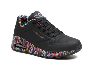 Buty damskie Skechers  Uno 155506-BBK