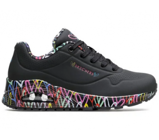 Buty damskie Skechers  Uno 155506-BBK