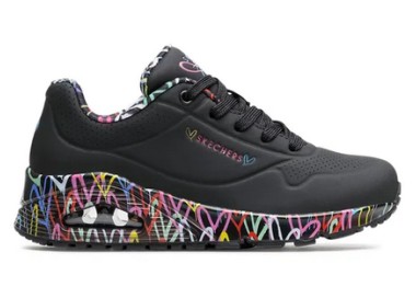 Buty damskie Skechers  Uno 155506-BBK