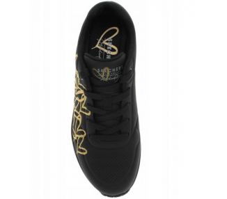 Buty damskie Skechers Uno 177975-BKGD