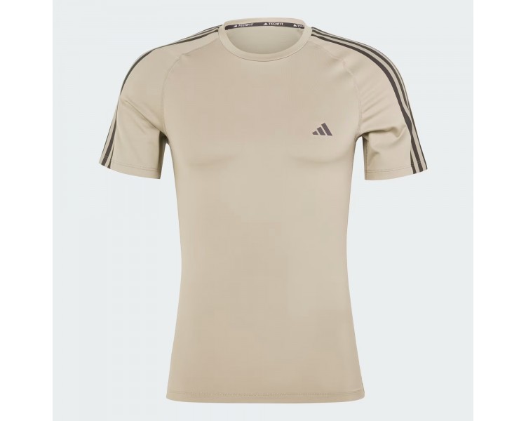 Koszulka męska Adidas Treningowa Techfit 3-Stripes IR7418