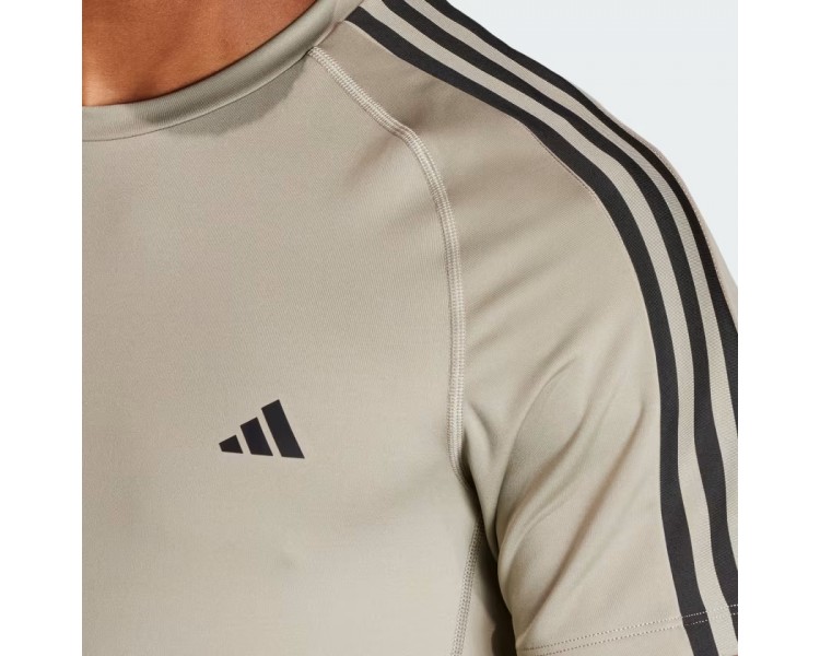 Koszulka męska Adidas Treningowa Techfit 3-Stripes IR7418