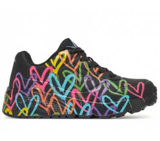 Buty dziecięce Skechers Uno Lite 314064L-BKMT