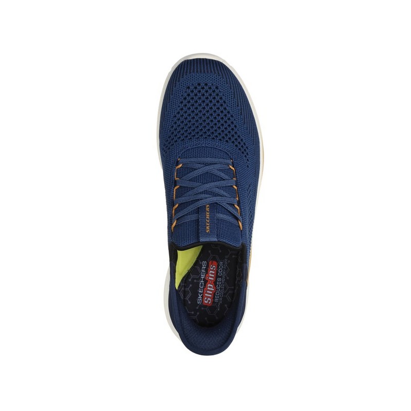 Buty męskie Skechers SLADE 210810-BLU Buty męskie Skechers SLADE 210810-BLU