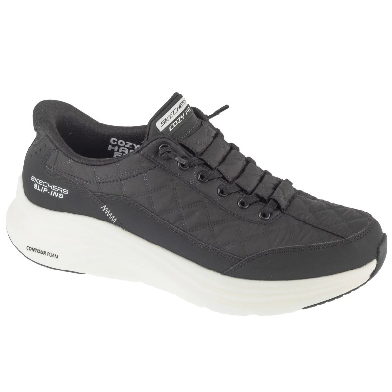 Buty męskie Skechers Slip-Ins Contour Foam 232619-BKW Buty męskie Skechers Slip-Ins Contour Foam 232619-BKW