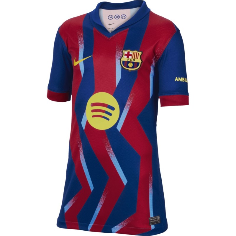 Koszulka dziecięca Nike FC Barcelona Stadium 4th 2025/26 FZ1307-432