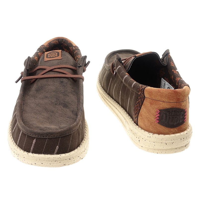 Hey Dude Wally Western 44324-2KA – Lekkie Buty Męskie Casual | SportoweMarki.pl