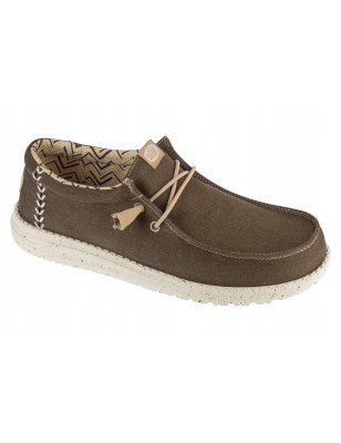 HEY DUDE Wally Stretch Canvas 40700-2LN – Lekkie Buty Męskie Casual| SportoweMarki.pl