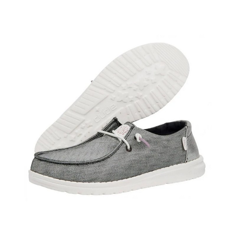 HEY DUDE Metallic Sparkle 41082-025 – Lekkie Buty Damskie z Brokatem| SportoweMarki.pl HEY DUDE Metallic Sparkle 41082-025 – Lekkie Buty Damskie z Brokatem| SportoweMarki.pl