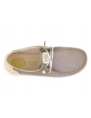 Buty damskie HEY DUDE METALLIC SPARKLE 41082-710