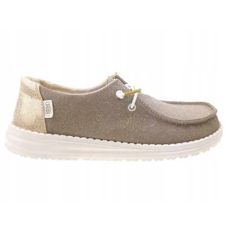 HEY DUDE Metallic Sparkle 41082-710 – Lekkie Buty Damskie Brokatowe| SportoweMarki.pl