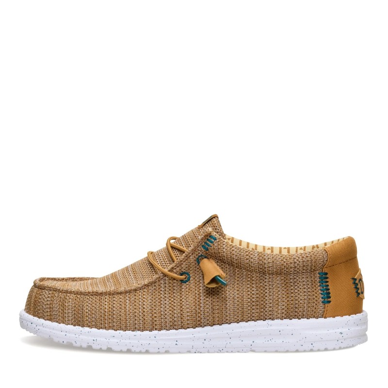HEY DUDE Wally Stretch Sox 41898-2LI – Lekkie Buty Męskie Casual| SportoweMarki.pl