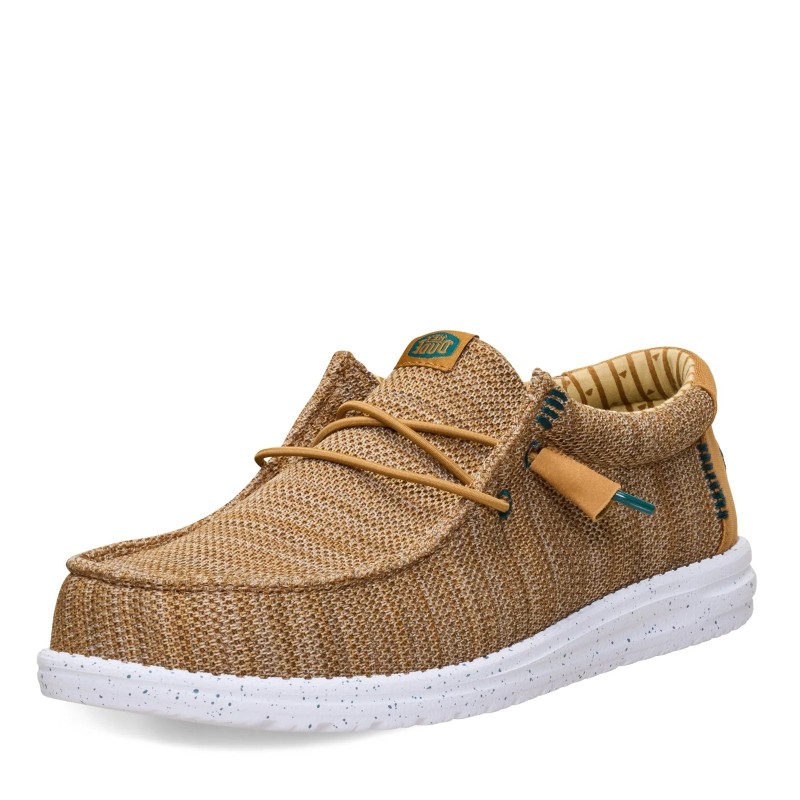 HEY DUDE Wally Stretch Sox 41898-2LI – Lekkie Buty Męskie Casual| SportoweMarki.pl
