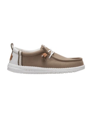HEY DUDE Wally Summer Linen 43086-2KR – Lekkie Letnie Buty Męskie| SportoweMarki.pl