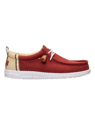 HEY DUDE Wally Summer Linen 43086-7BI – Lekkie Letnie Buty Męskie| SportoweMarki.pl