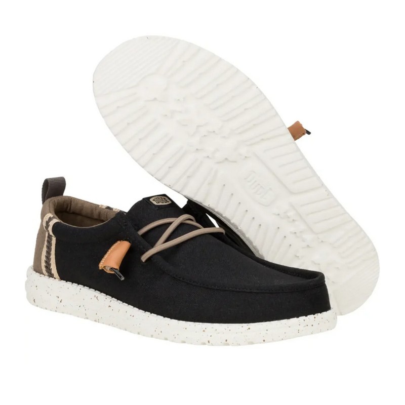 HEY DUDE Wally Summer Linen 43086-02M – Lekkie Letnie Buty Męskie| SportoweMarki.pl