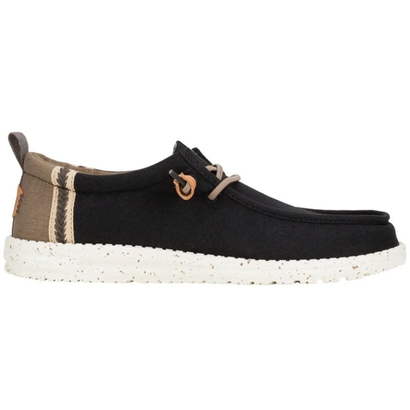 HEY DUDE Wally Summer Linen 43086-02M – Lekkie Letnie Buty Męskie| SportoweMarki.pl