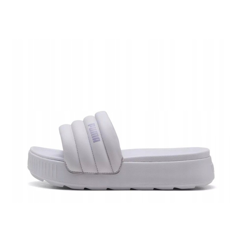 Puma Karmen Slide 395399-13 fioletowe damskie klapki na grubej podeszwie | SportoweMarki.pl Puma Karmen Slide 395399-13 fioletowe damskie klapki na grubej podeszwie | SportoweMarki.pl