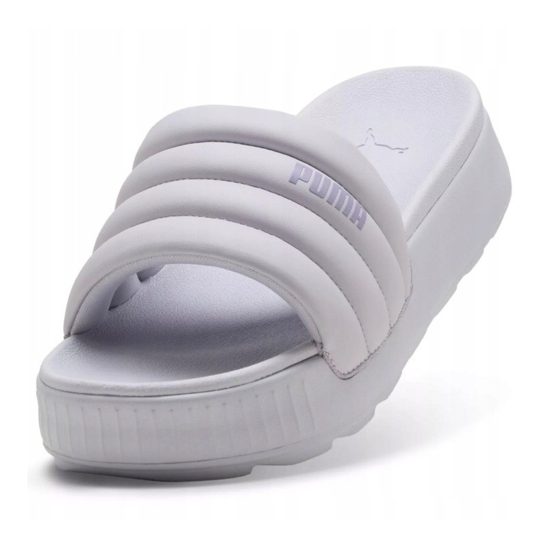 Puma Karmen Slide 395399-13 fioletowe damskie klapki na grubej podeszwie | SportoweMarki.pl Puma Karmen Slide 395399-13 fioletowe damskie klapki na grubej podeszwie | SportoweMarki.pl