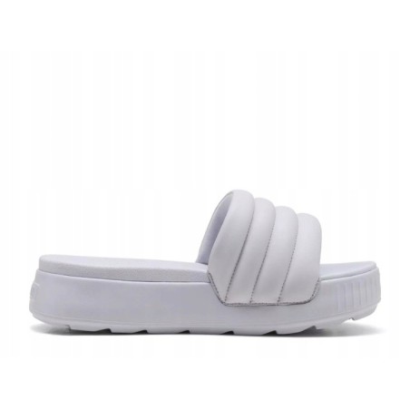 Puma Karmen Slide 395399-13 fioletowe damskie klapki na grubej podeszwie | SportoweMarki.pl