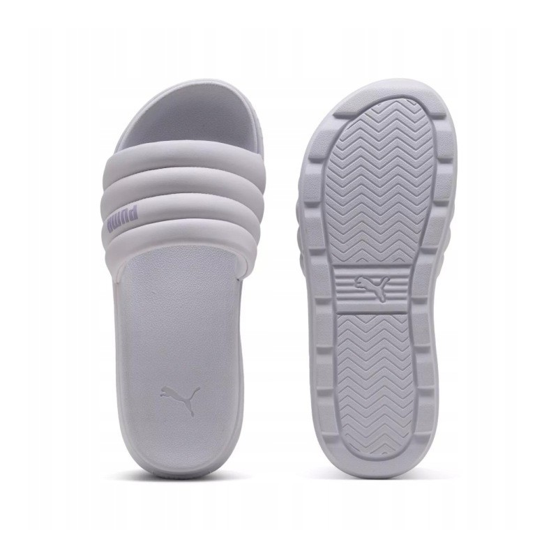 Puma Karmen Slide 395399-13 fioletowe damskie klapki na grubej podeszwie | SportoweMarki.pl Puma Karmen Slide 395399-13 fioletowe damskie klapki na grubej podeszwie | SportoweMarki.pl