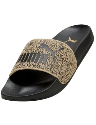 Klapki Puma damskie  Leadcat 2.0 404846-01 beżowe czarne