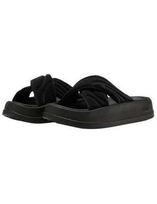 Klapki Puma damskie Leadcat 400340-01 czarne lekkie plażowe