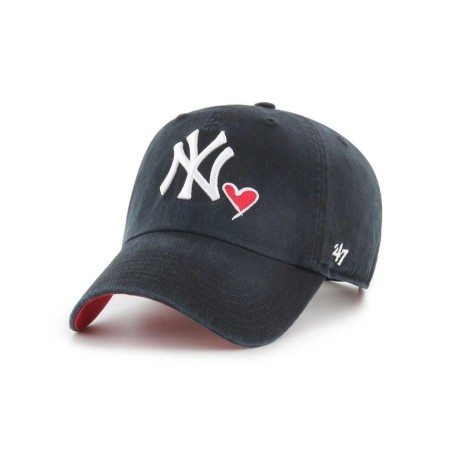 Czapka z daszkiem 47 Brand MLB New York Yankees Icon Clean Up B-ICONC17GWS-BKA Czarna | SportoweMarki.pl
