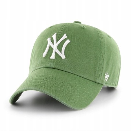 Czapka z daszkiem 47 Brand New York Yankees Clean Up B-RGW17GWSNL-FF zielona | SportoweMarki.pl