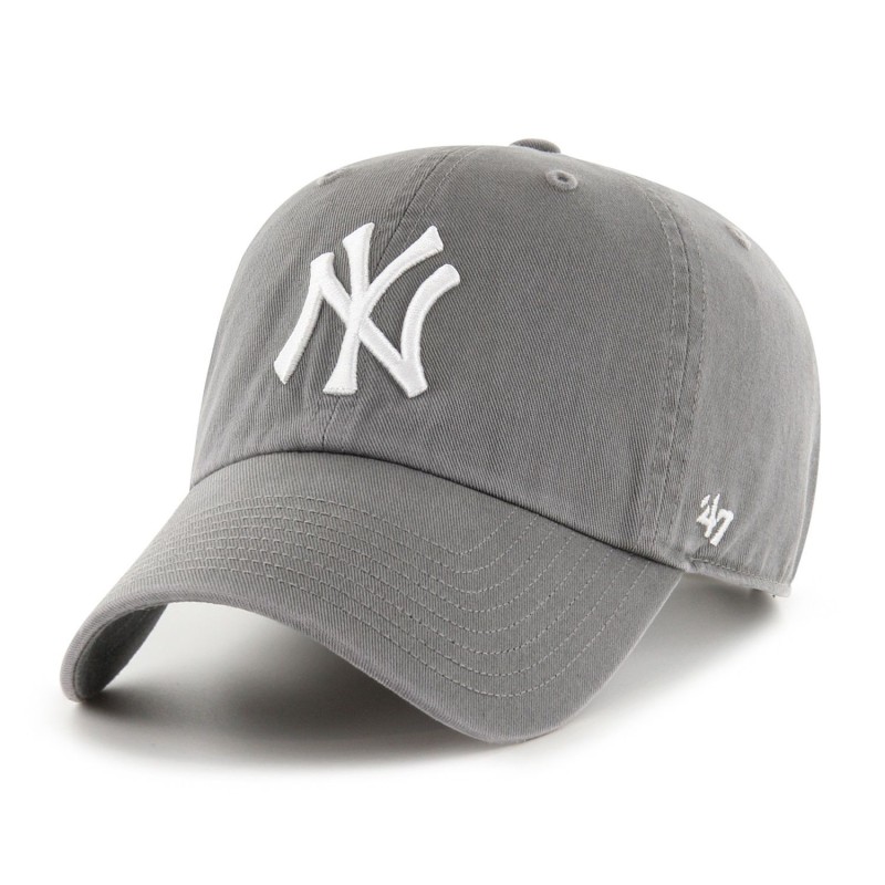 Czapka z daszkiem 47 Brand New York Yankees Clean Up B-NLRGW17GWS-DYC Szara | SportoweMarki.pl Czapka z daszkiem 47 Brand New York Yankees Clean Up B-NLRGW17GWS-DYC Szara | SportoweMarki.pl