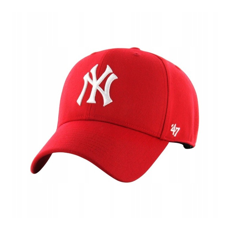Czapka z daszkiem 47 Brand New York Yankees MVP B-MVPSP17WBP-RD Czerwona | SportoweMarki.pl Czapka z daszkiem 47 Brand New York Yankees MVP B-MVPSP17WBP-RD Czerwona | SportoweMarki.pl