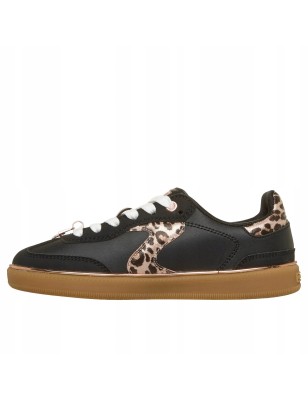Buty dziecięce Skechers Hotshot Leopard Fame 310595L-BKLD czarne panterka