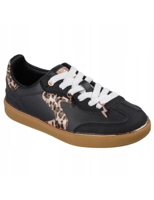 Buty dziecięce Skechers Hotshot Leopard Fame 310595L-BKLD czarne panterka
