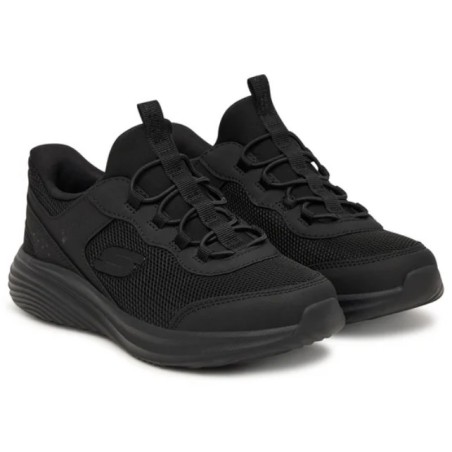 Buty Młodzieżowe Czarne Skechers Bounder 404208L-BBK