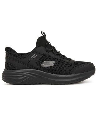Skechers Bounder 404208L-BBK Czarne Buty Młodzieżowe  | SportoweMarki.pl