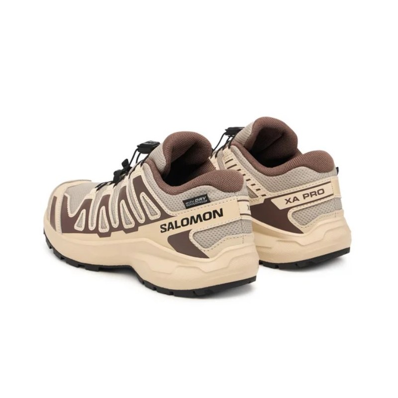 Salomon XA Pro WP L49308100 Beżowe Buty Trekkingowe | SportoweMarki.pl