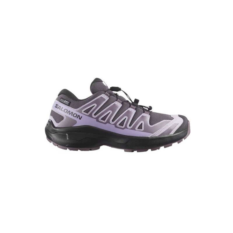 Salomon XA Pro WP L49308400 Szare Buty Trekkingowe Młodzieżowe | SportoweMarki.pl