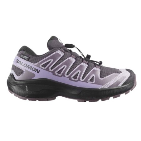 Salomon XA Pro WP L49308400 Szare Buty Trekkingowe Młodzieżowe | SportoweMarki.pl