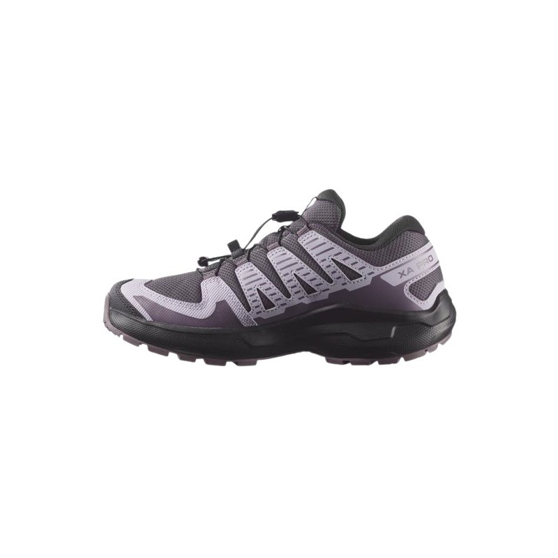 Salomon XA Pro WP L49308400 Szare Buty Trekkingowe Młodzieżowe | SportoweMarki.pl